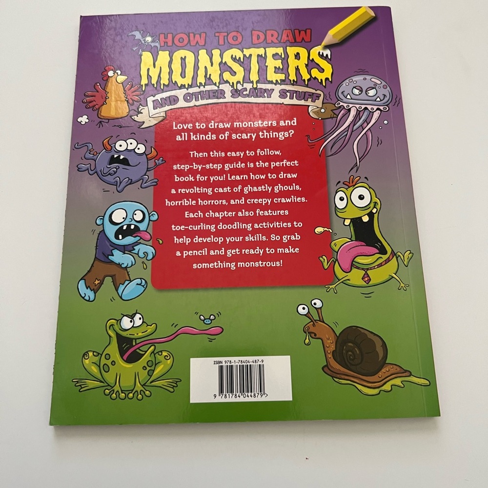 How To Draw Monsters Book - Picture 2 of 2